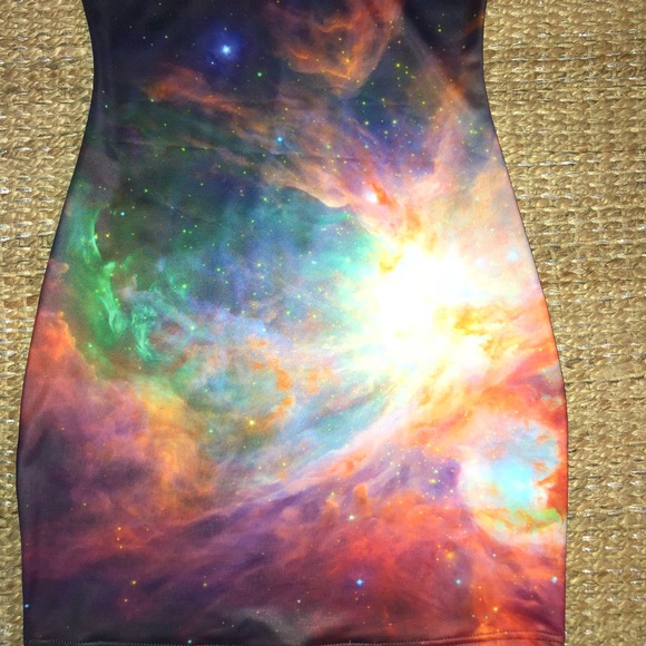 🖋Signed Blackmilk rainbow galaxy dress!!😍 - Picture 4 of 8